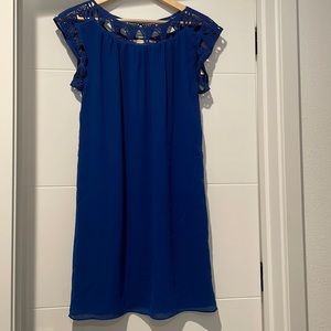 Max Studio Blue Dress, size small